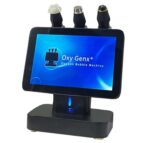 Black oxygeno facial treatment